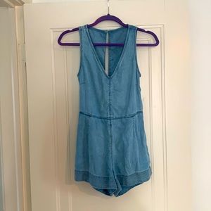 NWT Rag & Bone denim romper XS